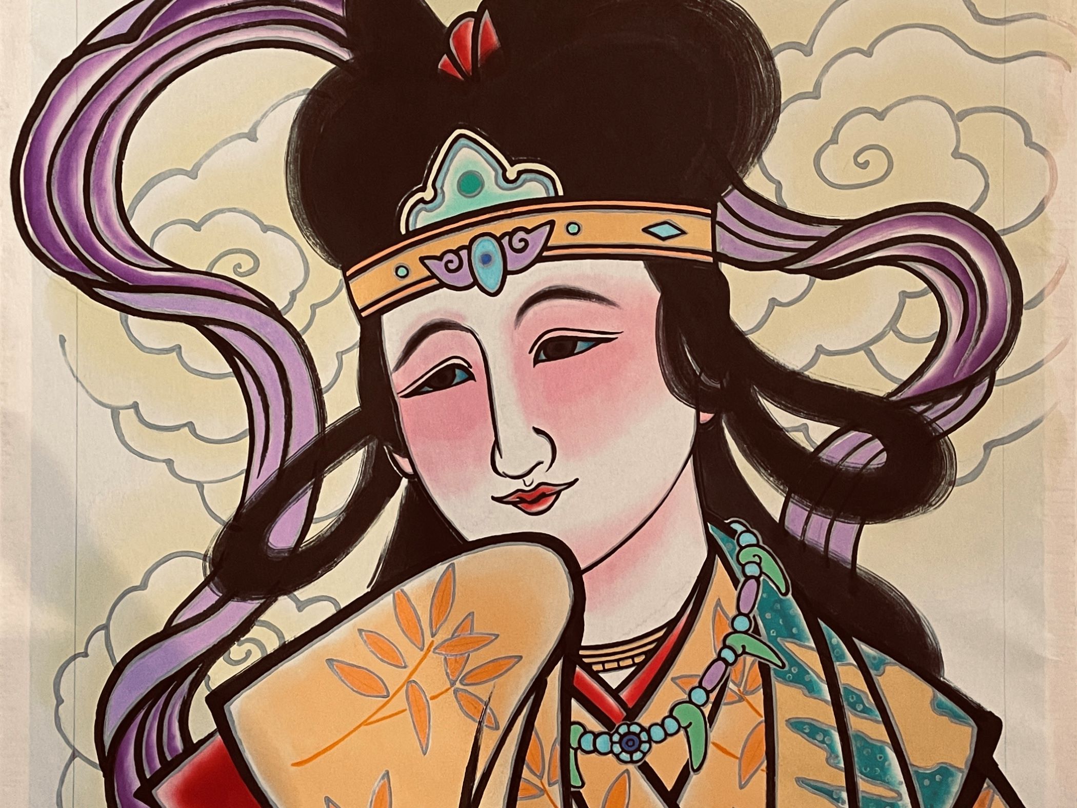 三之宮神輿のねぶた絵